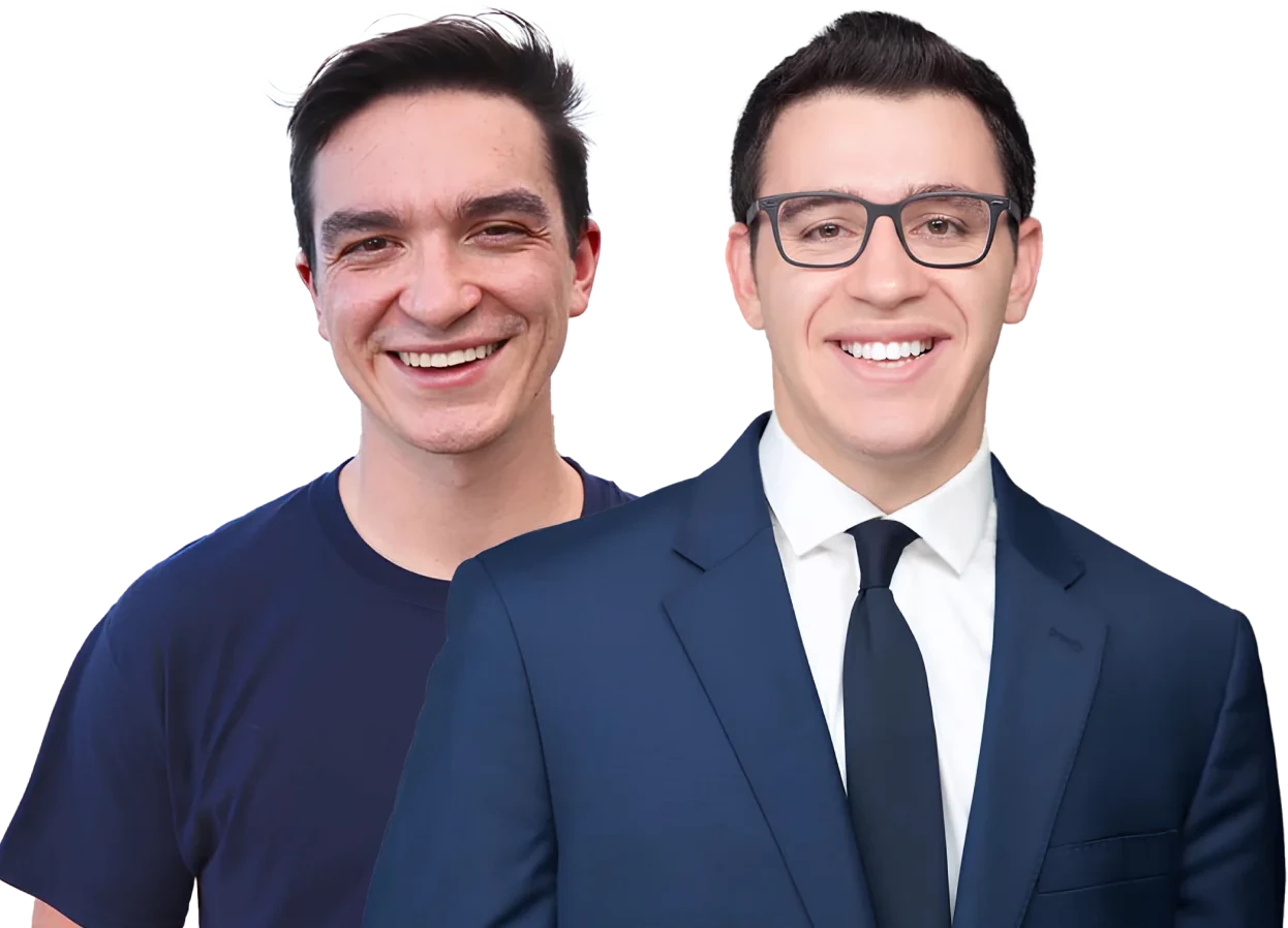 Philip Ruffini and Harlan Rappaport, co-founders of Hire Overseas