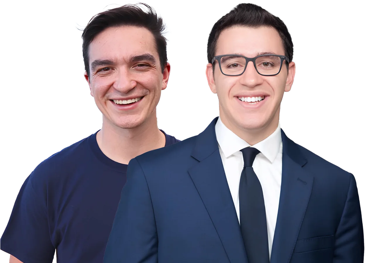 Philip Ruffini and Harlan Rappaport, co-founders of Hire Overseas